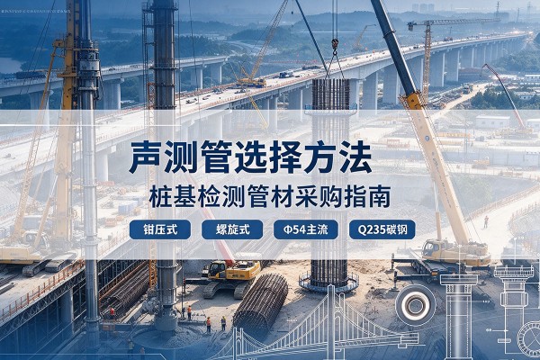 汝南声测管选型标准