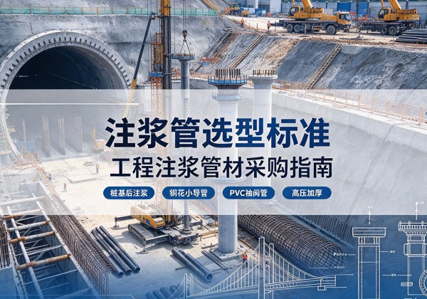 汝南注浆管选型标准